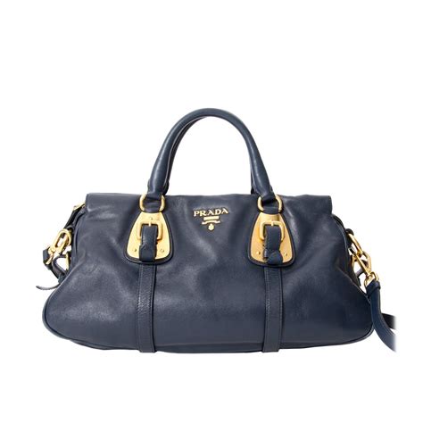 prada handbag navy blue red trim gold clasp|prada handbags 2010.